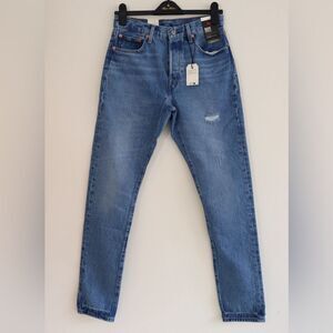 NWT Levi’s Premium 501 Skinny Jeans Blue 28 x 32